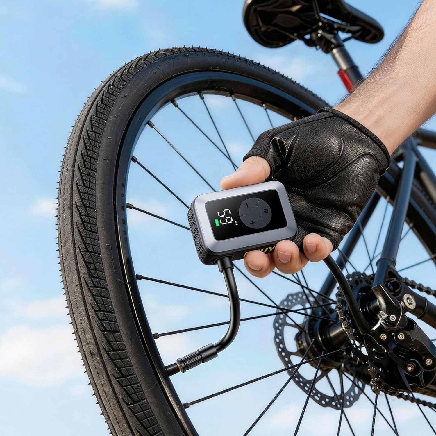 DSUY Mini Bike Tire Pump
